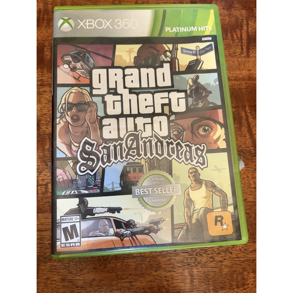 Grand Theft Auto: San Andreas - Platinum Hits (Xbox 360, 2015)